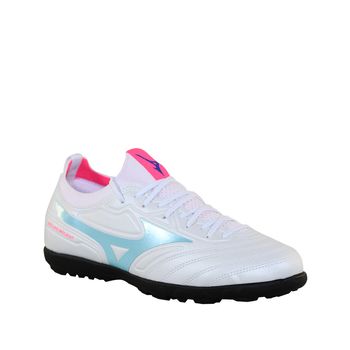 Chuteira-Society-Branco-e-Azul-Claro-Regent-|-Mizuno-Tamanho--38---Cor--BRANCO-0